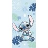 Disney Jerry Fabrics Detská plážová osuška Lilo and Stitch ohana blue Bavlna 70x140 cm