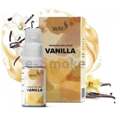 10ml Vanilla WAY to Vape E-LIQUID, obsah nikotínu 12 mg