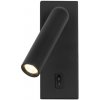 Italux Nova WL-46376-1-BK nastenné svietidlo LED 2,5W 3000K