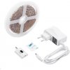 Solight LED stmievateľný pásik s bezdotykovým ovládaním, 3m, 180 LED, 4000K, IP65, 230V, WM505