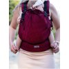 Kinder Hop Rastúce ergonomické nosítko Multi Soft Diamond Maroon 100% bavlna, žakár
