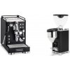 La Pavoni Mini Cellini, black + Rocket Espresso GIANNINO, black/chrome