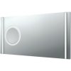 Emco - Zrkadlo 1200x610 mm s LED osvetlením a integrovaným kozmetickým zrkadlom, 449600090