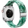 Remienok Forcell F-Design Fa04 Marble Textured Resin Strap Apple Watch 38 / 40 / 41 mm Green