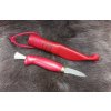 Wood Jewel Mushroom knife colour RED WJ92Z väri