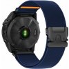 eses Nylonový elastický remienok pre Garmin - Modrý, QuickFit 26 mm