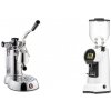 La Pavoni Stradivari Professional Lusso + Eureka Helios 65, white