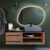 Baltica Design Bright Stain II zrkadlo 90x64 cm s osvetlením 5904107914626