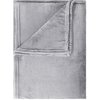 Butlers LAZY DAYS Flisová deka 200 x 150 cm - sivá