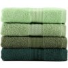 Súprava 4 zelených bavlnených uterákov Foutastic, 50 x 90 cm