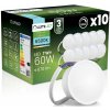 10x LED žiarovkový modul INSERT Reflektor 7W = 60W 670lm 6500K Studená 120° Stmievateľná LUMILED
