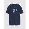 GAP Tričko s logom Everyday Soft Tmavomodrá L