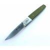 Ganzo Knife G7211-GR automatický vreckový nôž 8,5 cm, zelená, nerezová oceľ, G10