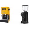 Gaggia New Classic EVO, yellow + Eureka Zenith 65 Touch, black