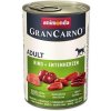 Animonda Gran Carno Adult hovädzie & kačacie srdiečka 400 g