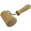 DREVOTVAR Valček na cesto drevený jednoručný, kužeľ, ø 5/4, 7 cm