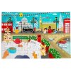 Bigjigs Toys Drevené podlahové puzzle Londýn