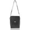 Zellia dámska čierna crossbody kabelka Zvn22004 21 x 18 x 6 cm