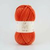 Wolans Bunny Baby 89 neónová oranžová, 100g, 120m, 100% polyester – mäkká plyšová priadza vhodná na háčkovanie a pletenie detských projektov a hračiek