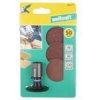 Wolfcraft Súprava brúsneho taniera d50mm,pre uhlové brúsky, 4-dielna, 5607000