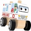J'ADORE Skladacie drevené auto ambulancie