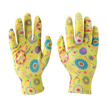 Extol Premium rukavice nylonové polomáčené v nitrilu zahradní 8856670