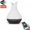 BOT Smart aroma difuzér B5 - biela a tmavo hnedé drevo