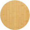 vidaXL Stolová doska Ø50x4 cm bambus