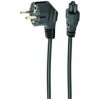 GEMBIRD Kabel síťový 1 m napájecí (C5), VDE PC-186-ML12-1M Gembird