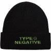 Type O Negative čiapka Text Logo Black