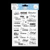 Pečiatky Aladine StampoArt - České nápisy, 31 ks -