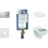 Geberit Kombifix - Set predstenovej inštalácie, klozet Alpha s doskou, tlačidlo Sigma30, chróm mat/chróm 110.302.00.5 NR7