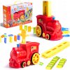 Domino vláčik – lokomotíva, skladačka, kocky 2A