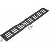 SRL - ALFA vetracia mriežka 60 x 600 mm CIM - čierna matná (C35) 60 mm 600 mm – cena za ks