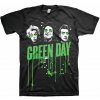 Green Day Tričko Drips Unisex Black L