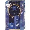 Nivea Best Care Creme Care ošetrujúci sprchový gél 250 ml + Nivea Creme krém pre základnú starostlivosť 75 ml, kozmetická sada