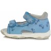 Chlapčenské kožené sandále-Bermuda Blue DDstep