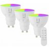 IMMAX NEO LITE Sada 3x smart LED žárovka GU10 6W RGB+CCT, stmívatelná, WiFi, Beacon, DO 07724CDO (07724CDO)