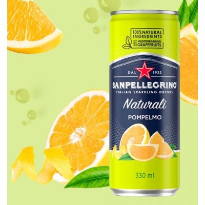 San Pellegrino Grapefruit 6 x 330 ml