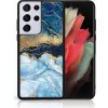 VSETKONAMOBIL 41425 MY ART Silikónový kryt Samsung Galaxy S21 Ultra 5G BLUE MARBLE (141)
