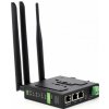 Waveshare Industrial 4G LTE Router, multiple VPN protocols support, 3-ch Ethernet Ports, WIFI