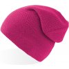 Atlantis Headwear Čepice Snobby, pletená COT33020831099-fuchsia UNI Fuchsia