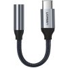 Ugreen AV142 adaptér 3,5mm jack / USB-C 10cm sivý 30632