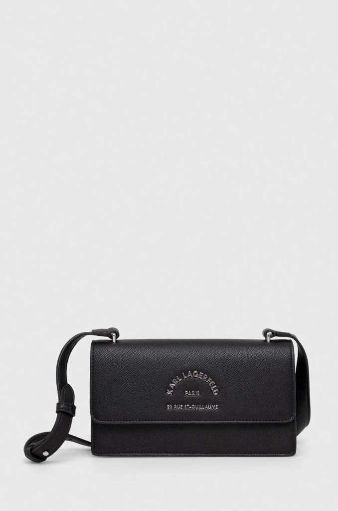Karl Lagerfeld kabelka 240W3109 Čierna