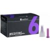 WELLION Medfine plus penneedles 6 mm 100 kusov - Wellion MEDFINE plus Penneedles 6 mm ihla na aplikáciu inzulínu pomocou pera 100 ks + nádoba na na použité ihly, 1x1 set