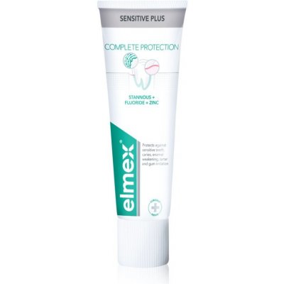 Elmex Sensitive Plus Complete Protection posilňujúca zubná pasta 75 ml