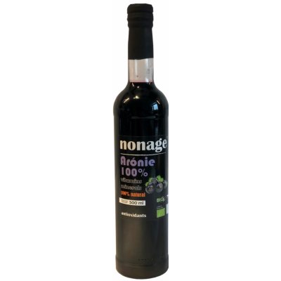 Nonage Arónie 100% Juice bio Premium 0,5 l
