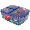 Stor delený plastový box na desiatu Spiderman 37920
