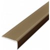 Schodová hrana samolepiaca - Bronzová 45x23 mm