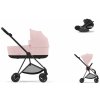 Cybex Platinum CYBEX Mios Travel Set + Cloud T i-Size peach pink 2024 matt black